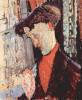 Portrait Of Frank Burty Haviland By Modigliani