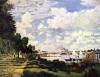 Seine Basin Near Argenteuil By Monet