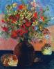 Flowers And Cats By Gauguin