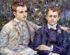 Portrait Of Charles And George By Renoir