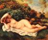 Bathing Sleeping The Baker By Renoir