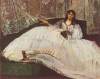 Lady With Fan By Manet