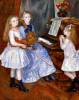 The Daughters Of Catulle Mendes By Renoir