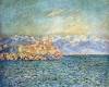 The Old Fort In Antibes By Monet