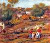 Landscape At Cagnes By Renoir