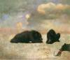 Grizzly Bears By Bierstadt