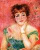 Portrait Of Jeanne Samary By Renoir