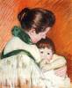 Woman And Child By Cassatt