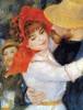 Dance In Bougival Detail By Renoir