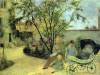 Garden In Rue Carcel By Gauguin