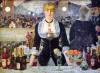 Bar In The Folies Bergere By Manet
