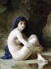 Seated Nude By Bouguereau