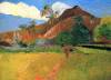 Mountains In Tahiti By Gauguin
