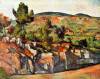 Mountains In Provence By Cezanne