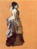 Young Lady In The Road Costume By Degas