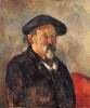 Self Portrait With Beret By Cezanne