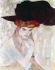 The Black Hat By Klimt