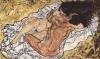 The Embrace By Schiele