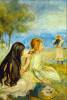 Girls By The Seaside By Renoir