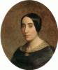 A Portrait Of Amelina Dufaud Bouguereau 1850 By Bouguer