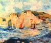 Sea And Cliffs By Renoir