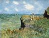 Walk On The Cliffs By Monet
