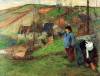 Breton Shepherd By Gauguin