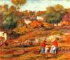 Landscape With Cagnes By Renoir
