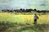In Wheat Field By Morisot