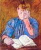 Thoughtful Reader By Cassatt
