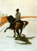 Horse In The Ring By Toulouse Lautrec