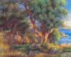 Landscape In Menton By Renoir