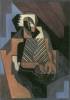 Sitting Peasant Woman By Gris