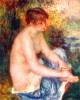 Nude In Blue By Renoir