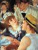 Lunch On The Boat Party Detail By Renoir