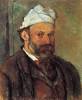 Self Portrait With A White Turban By Cezanne