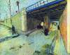 Railway Bridge On The Road To Tarascon By Van Gogh