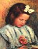 A Reading Girl By Renoir