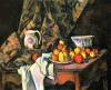 Still Life With Apples And Peaches By Cezanne