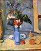 Still Life With Blue Vase By Cezanne