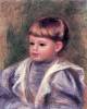 Portrait Of A Child Philippe Gangnat By Renoir