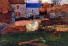 Farm At The Pouldu By Gauguin