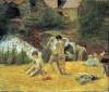 Bathing In The Mill Of Bois Damour By Gauguin