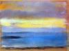 Coastal Strip At Sunset By Degas